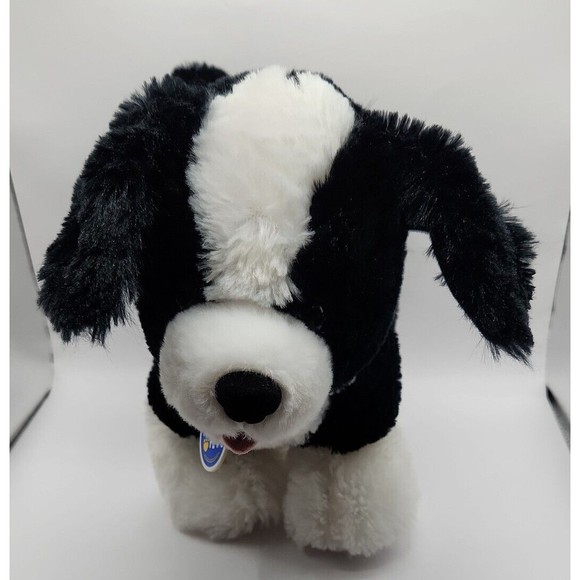 Build A Bear Promise Pets B/W Border Collie Dog Plush Stuffed Animal Puppy - Picture 3 of 7